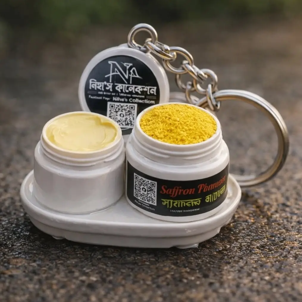 Magic Brightening Duo (Saffron Night Cream + Homemade Saffron Thanaka)